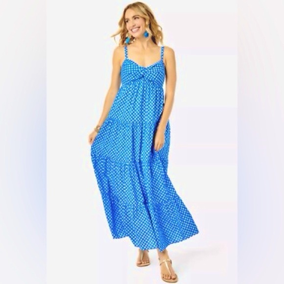 Lilly Pulitzer Maxi Dress Shylee - Picture 2 of 9